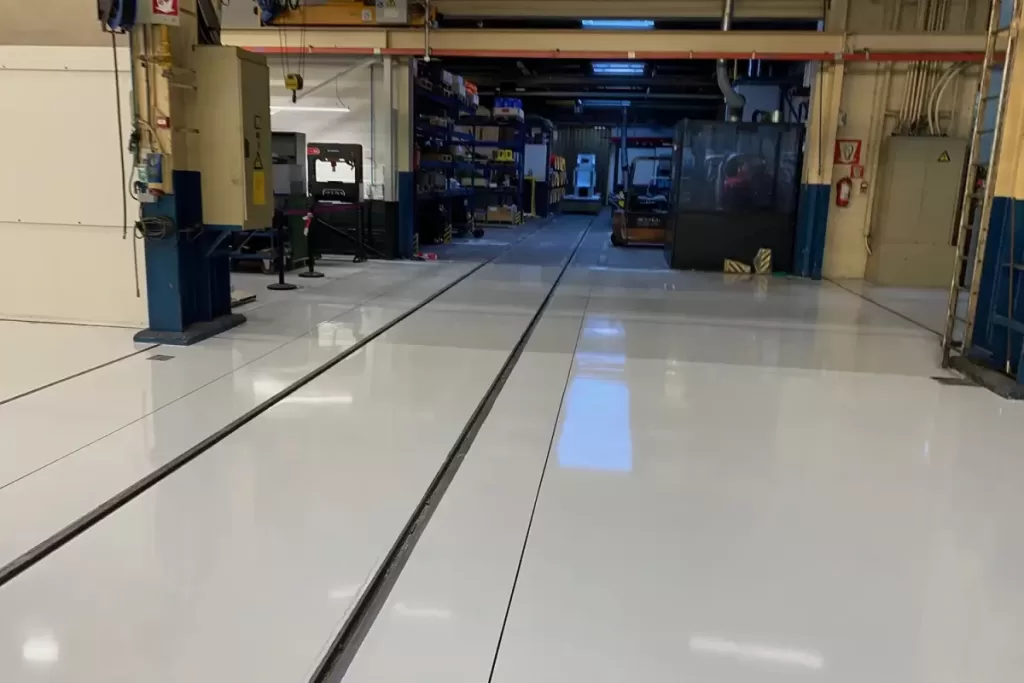 Nedschroef project - Epoxy gietvloeren - Sharp Gietvloeren