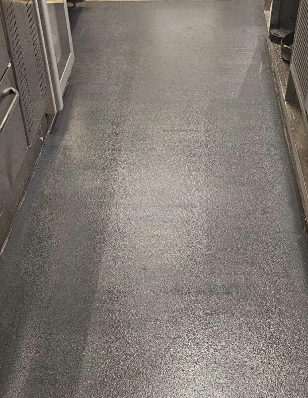 Sharp Gietvloeren restaurant Goud