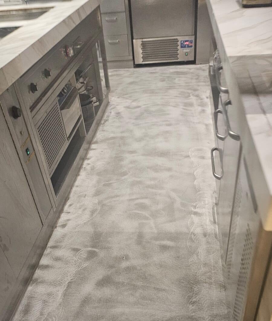 Restaurant Goud Keukenvloer